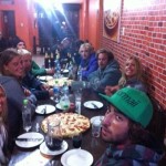 Pizza with the KSP riders